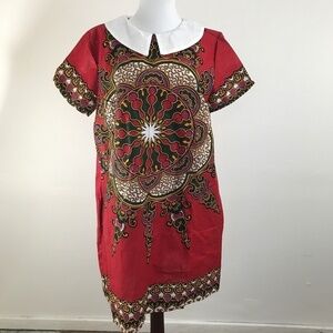 Grass-Fields Dress With Pockets Size M